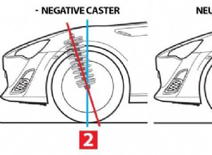キャスターとは何ですか？車両性能への影響 