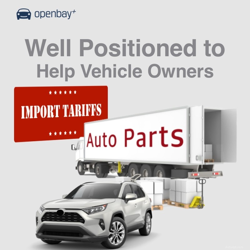 米国の自動車部品関税が上昇 – Openbay が修理費を節約する方法 