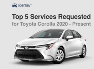 トヨタ カローラ (2020‑現在):最も一般的な 5 つの Openbay サービス 