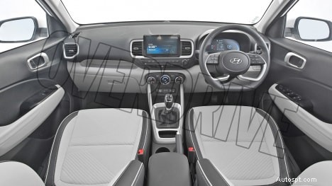 Hyundai Venue 2022 1.2 Kappa MT SX – デュアルトーンインテリアレビュー 