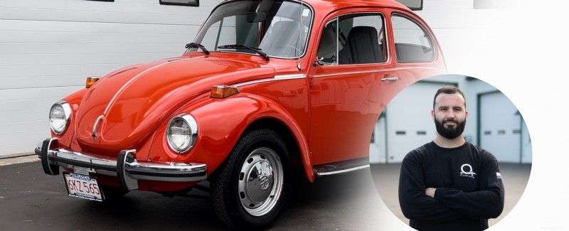 専門家による修復:Q のマスター ディテイラーによる VW ビートル、911 50/50、パナメーラのスチームクリーニング 