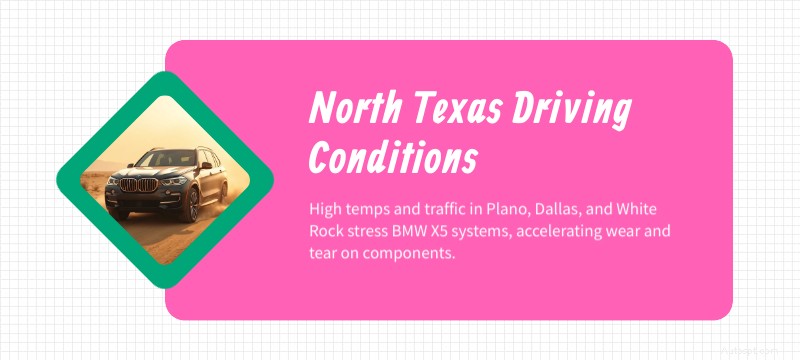 プラノ、ダラス、ホワイトロックの専門家による BMW X5 修理 – 認定診断とフルシステム サービス 