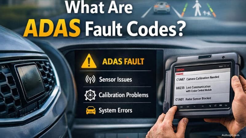 ADAS フォールト コードを理解する:原因、症状、およびより安全な運転のための修正 