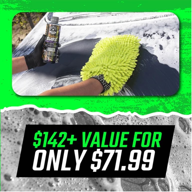 Chemical Guys ウォッシュ、ドライ、シャイン キットが 50% オフ – サイバーマンデー限定セール 