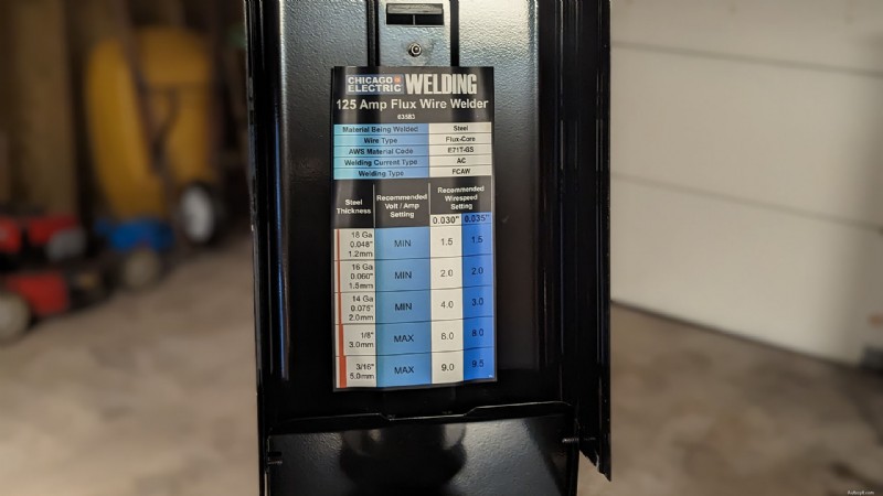 Harbor Freight Chicago 電気フラックスコア溶接機:DIY 溶接機への賢明な投資 